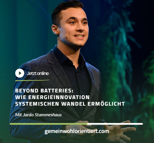 Podcast: „Beyond Batteries: Wie Energieinnovation systemischen Wandel ermöglicht“
