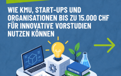 Innosuisse Innovationsscheck: Bis zu 15.000 CHF für innovative Ideen